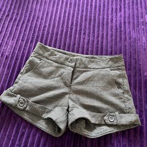 women’s plaid shorts